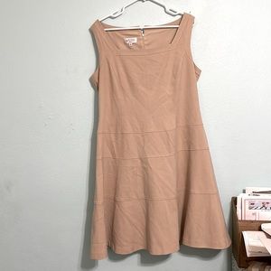 Kasper tan dress size 16